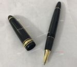 XL Montblanc Meisterstuck Black & Gold Rollerball Pen 149 - AAA Copy